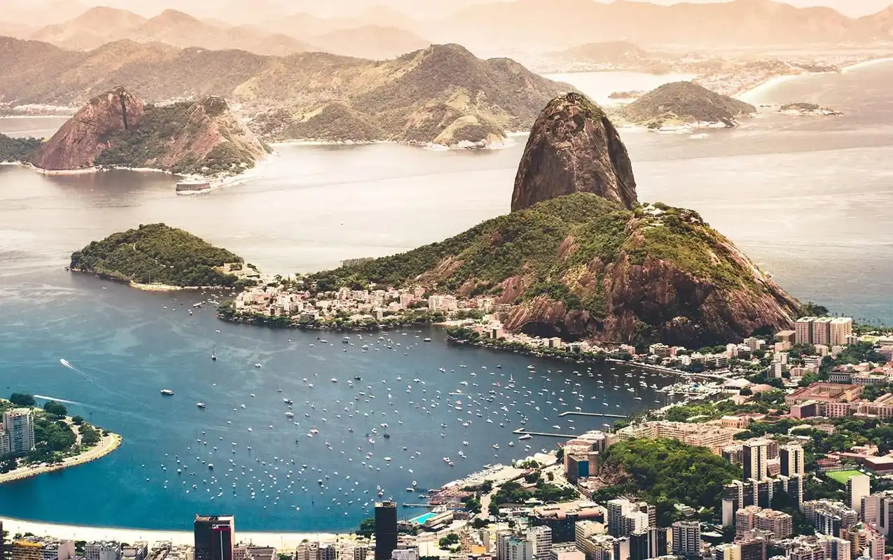 Rio de Janeiro scenic view for travelers from a tour and travel agency in Vadodara